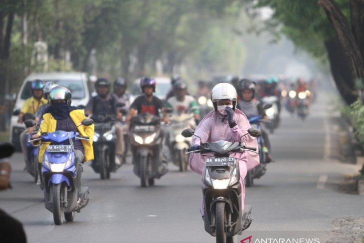 Kota Banjarmasin Kembali Terpapar Kabut Asap