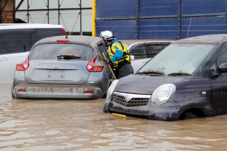 Akibat banjir dan longsor, 20 orang di Jepang tewas