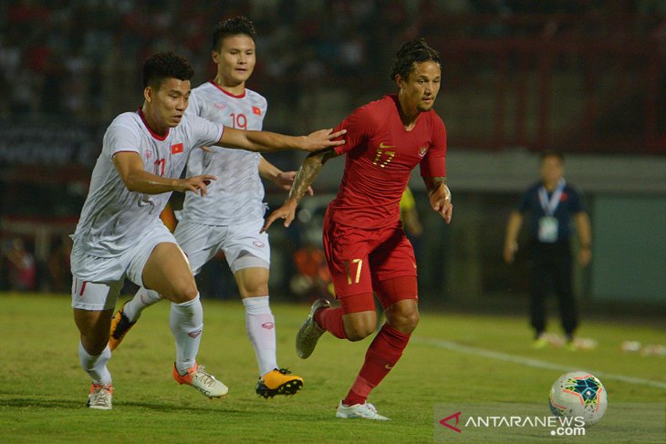 Indonesia dikalahkan Vietnam kualifikasi Piala Dunia
