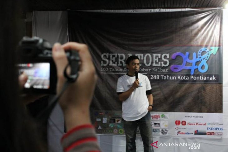 Pameran 100  Tahun Surat Kabar Kalbar