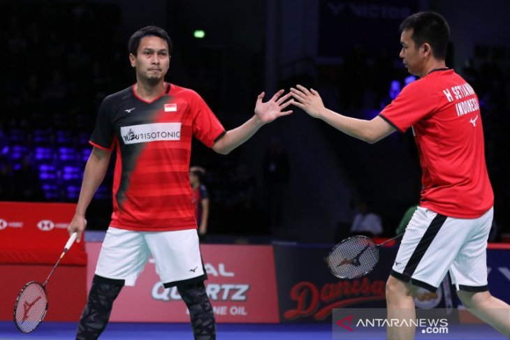 Hendra/Ahsan melesat ke semi final Hong Kong Open 2019
