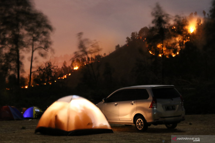 Kebakaran gunung widodaren