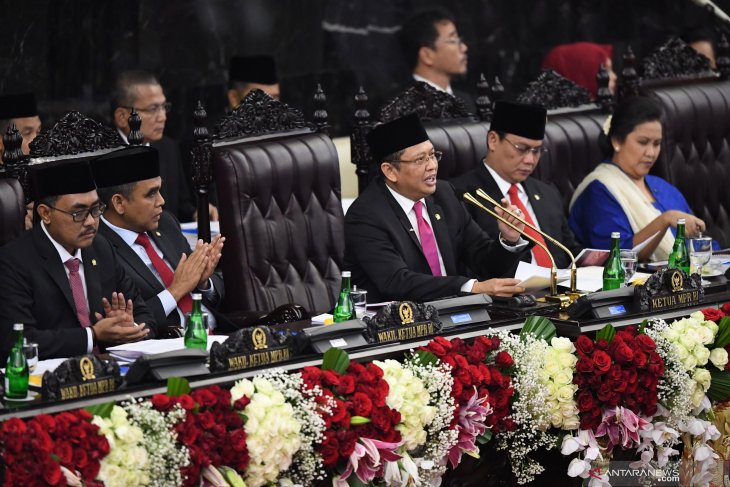 Ketua MPR sebut Pemilu serentak bukti demokrasi Indonesia maju