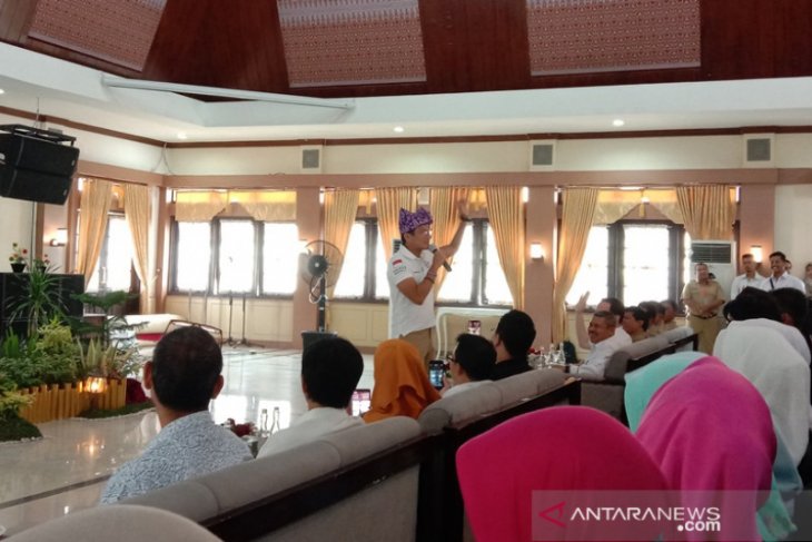 Sandiaga Uno memotivasi ratusan pelaku UKM di seminar kewirausahaan