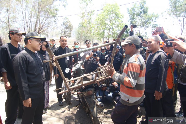 Dampak kebakaran Gunung Ijen