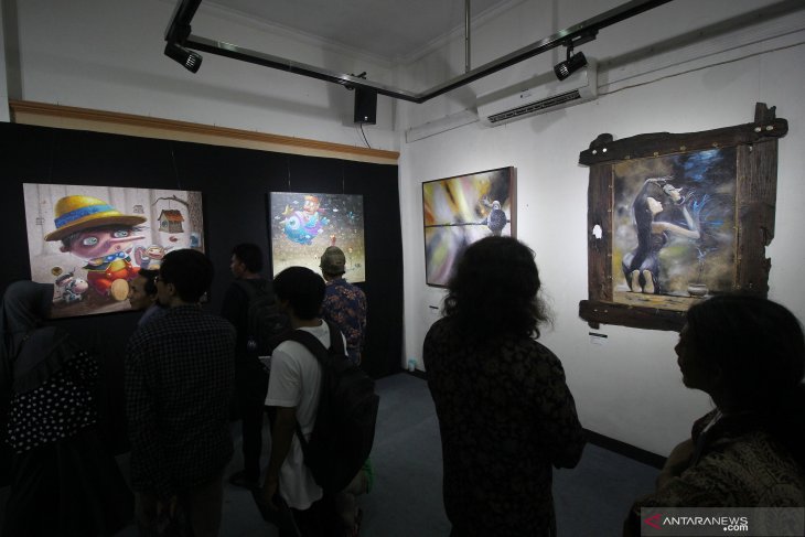 Pameran seni rupa Jawa Timur 2019