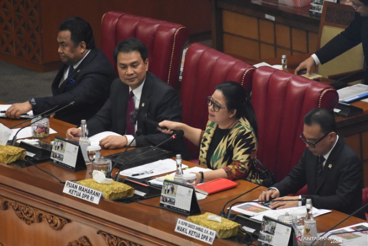 Ketua DPR Puan Maharani pimpin Rapat Bamus DPR secara virtual