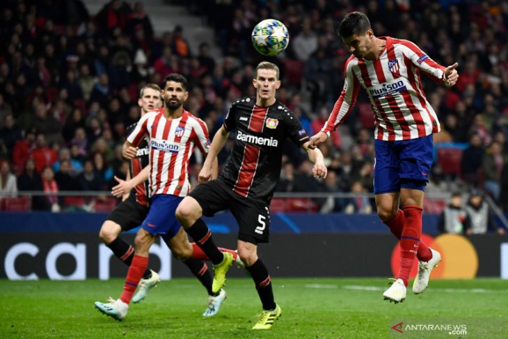 Gol Morata bawa Atletico semakin dekati 16 besar