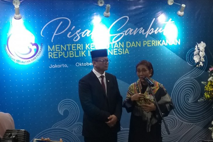 Menteri Kelautan dan Perikanan Edhy Prabowo sebut visi-misi yang ada milik Presiden