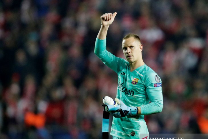 Ter Stegen belum niat perpanjang kontrak bersama Barca