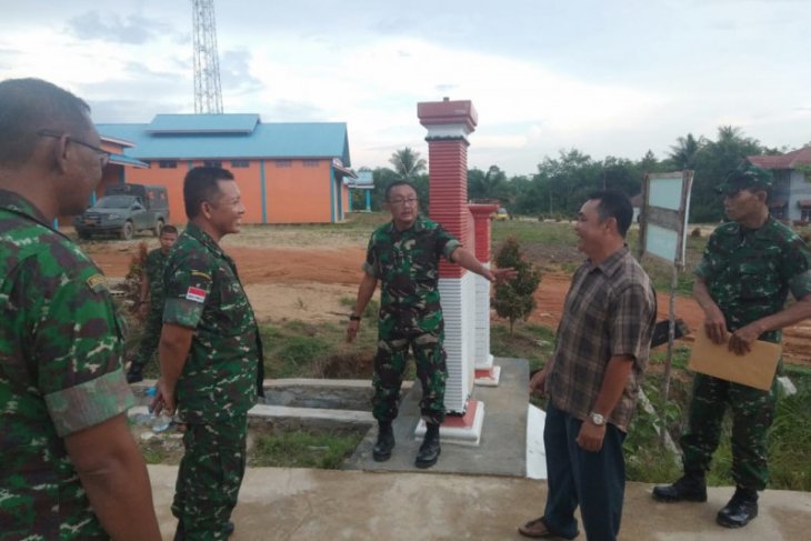 Pasahli Pangdam XII/Tpr tinjau pelaksanaan program desa mandiri