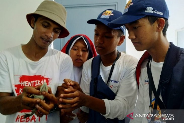Kampoeng Reklamasi PT Timah tangkarkan hewan langka