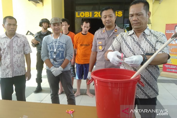 Polres Singkawang musnahkan barang bukti 26,86 gram sabu