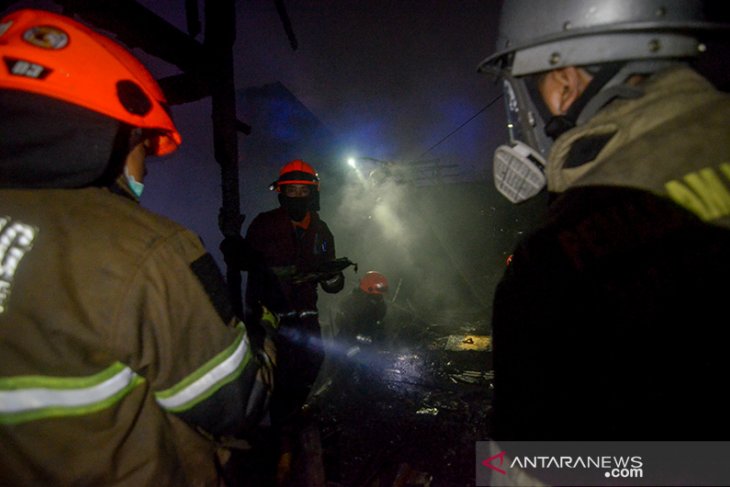 Kebakaran Permukiman Padat di Bandung