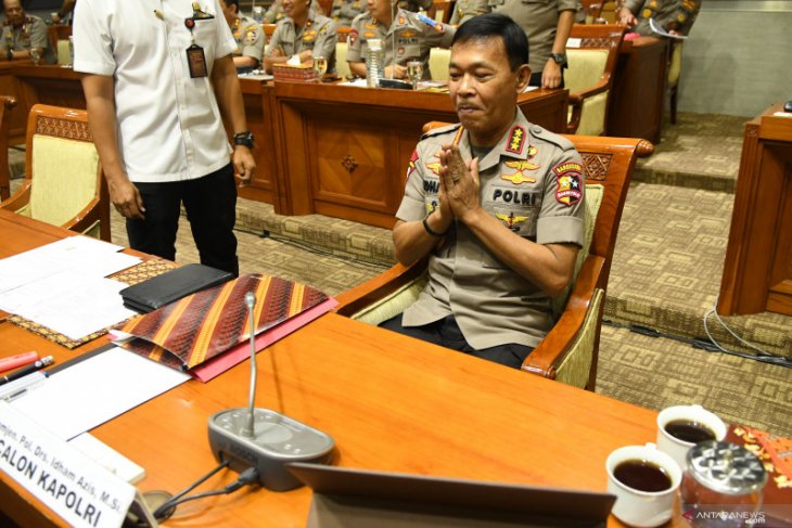 Semua fraksi sepakat Idham Aziz sebagai Kapolri