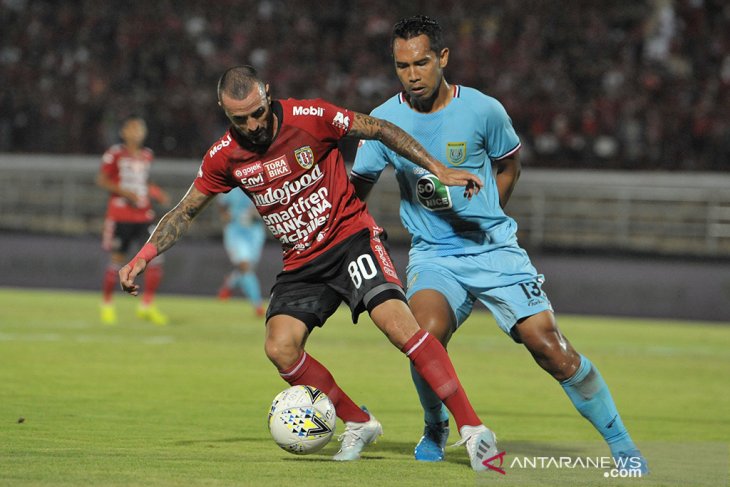 Bali United bermain imbang lawan Persela
