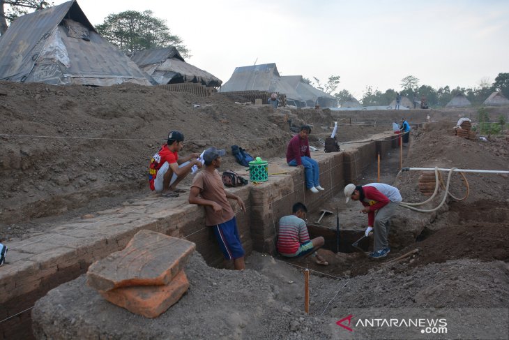 Talud situs Kumitir Mojokerto