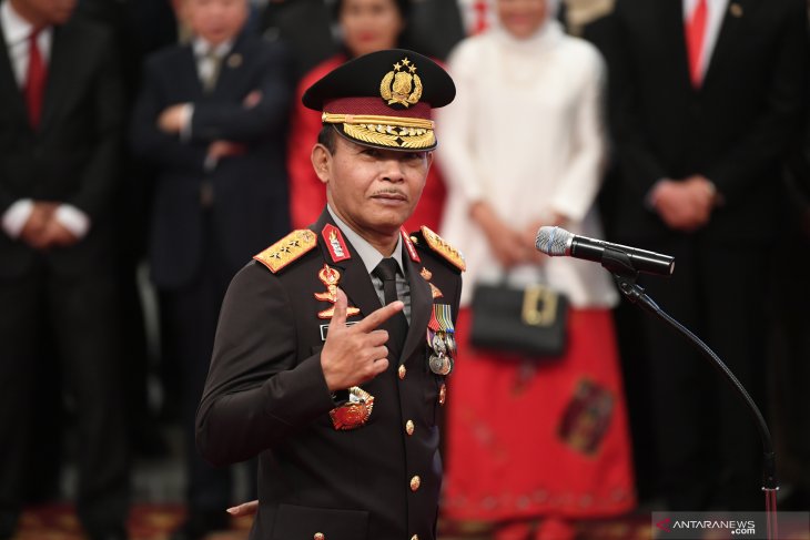 Pesan Presiden Jokowi kepada Kapolri Idham Azis: Kerja, Kerja dan Kerja
