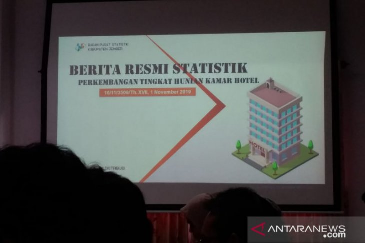 BPS catat tingkat hunian hotel berbintang di Jember 48,53 persen