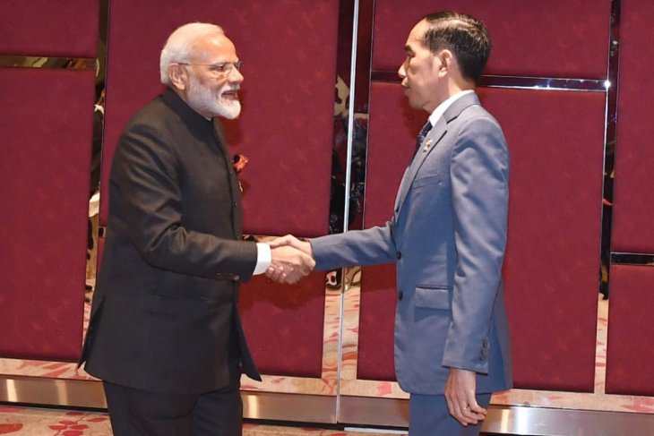 Presiden Jokowi mengajak India percepat implementasi AOIP