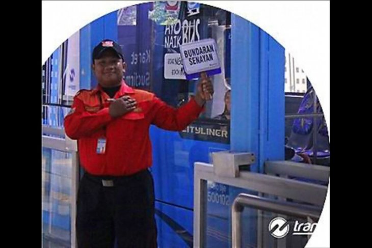 Layanan baru wayfinding Transjakarta di koridor 1 Blok M-Kota diuji coba