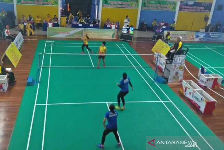 Kalahkan Lampung, ganda putri Bengkulu sabet emas
