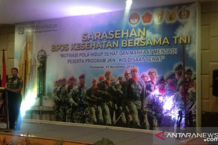 Pangdam Tanjungpura dukung perbaikan layanan BPJS Kesehatan