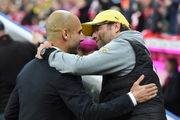 Klopp anggap Guardiola manajer terbaik di dunia