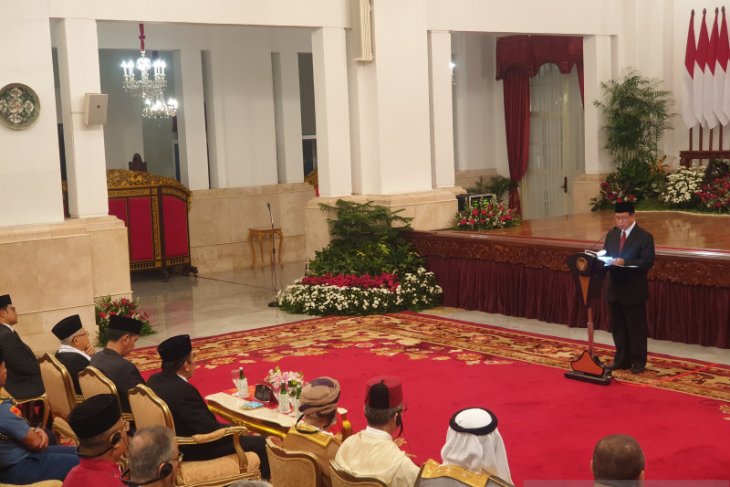 Istana memperingati Maulid Nabi 1441 Hijriah