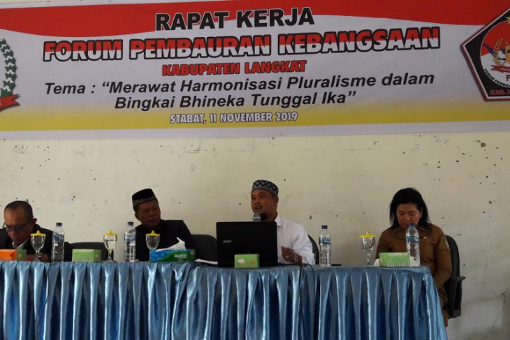 FPK Langkat merawat harmonisasi pluralisme dalam bingkai Bhineka Tunggal Ika
