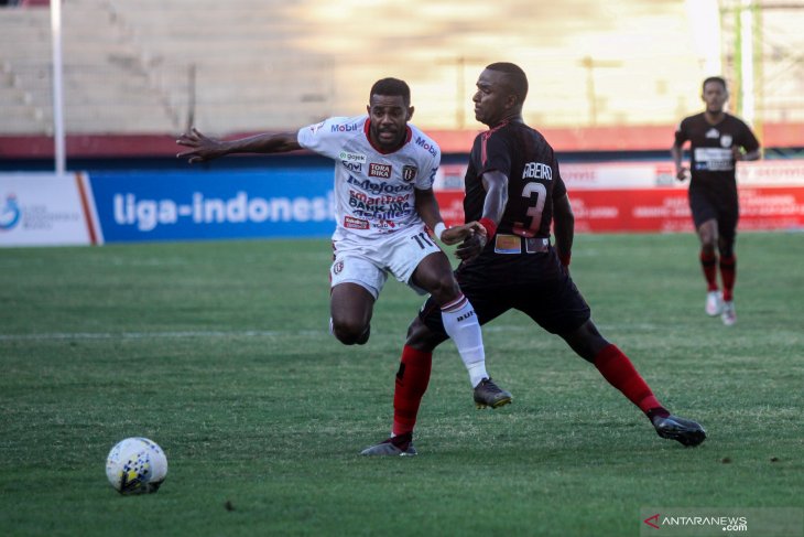 Persipura imbang lawan Bali United