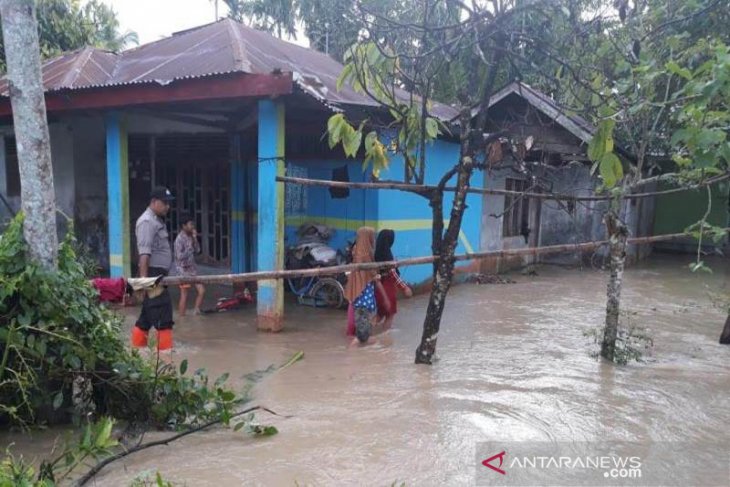 Sejumlah desa di Aceh Utara banjir