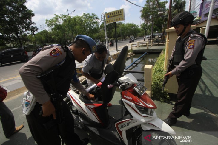 Perketat Pengamanan Polsek Banjarmasin Timur