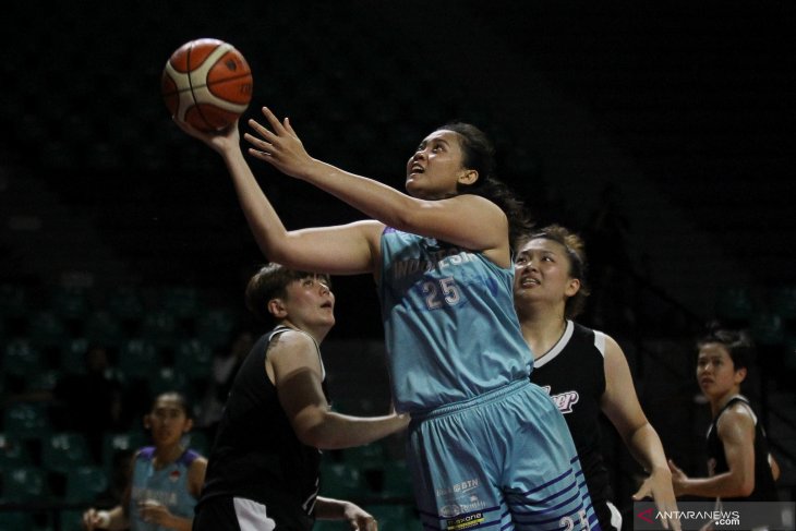 Uji coba Timnas basket putri lawan Taiwan Power