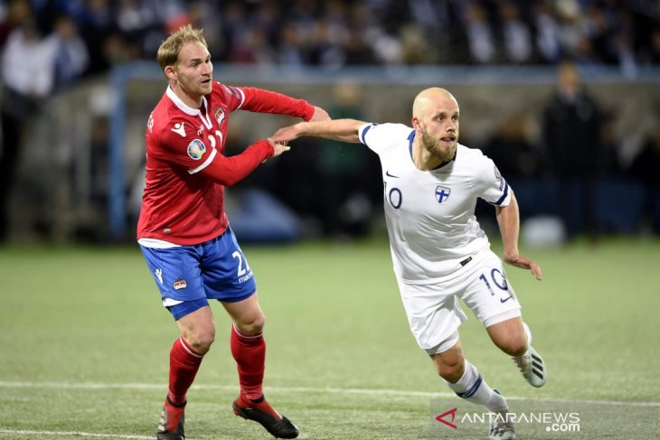 Kualifikasi Piala Eropa 2020: Finlandia lolos pertama kali sepanjang sejarah