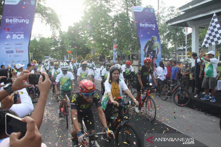 Ppesepeda Belitung ramaikan