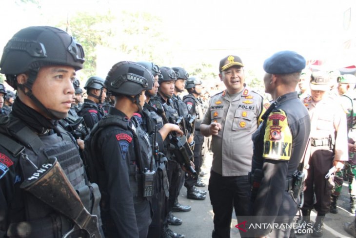 Pilkades serentak Sukabumi, seribuan personel gabungan dikerahkan lakukan pengamanan