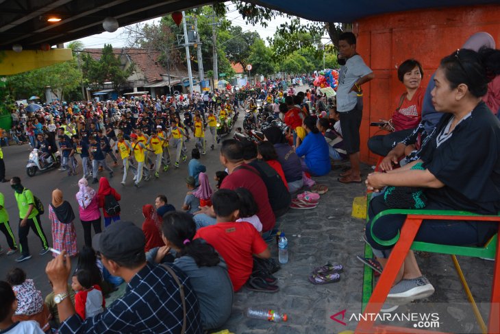 Gerak jalan perjuangan Mojokerto-Surabaya