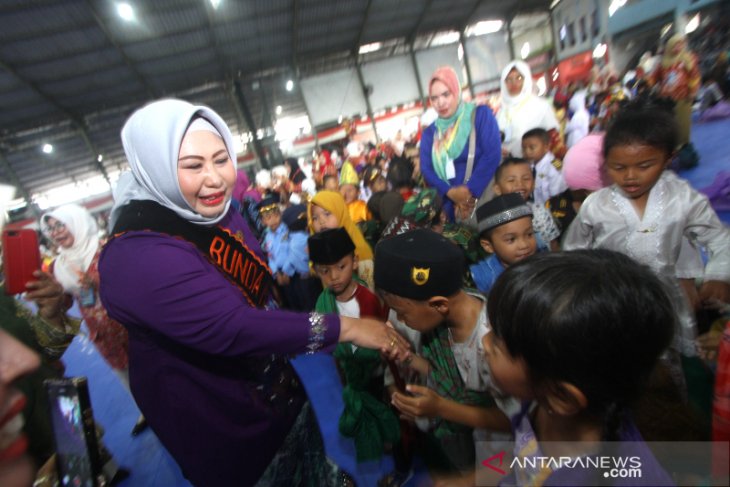 Bunda PAUD Kalsel Hadiri Gebyar Permainan Tradisional