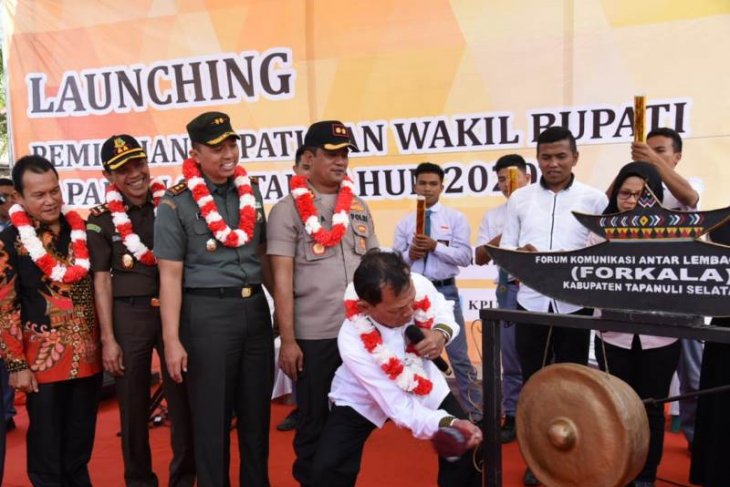 KPU Tapanuli Selatan gelar Launching Pilkada 2020