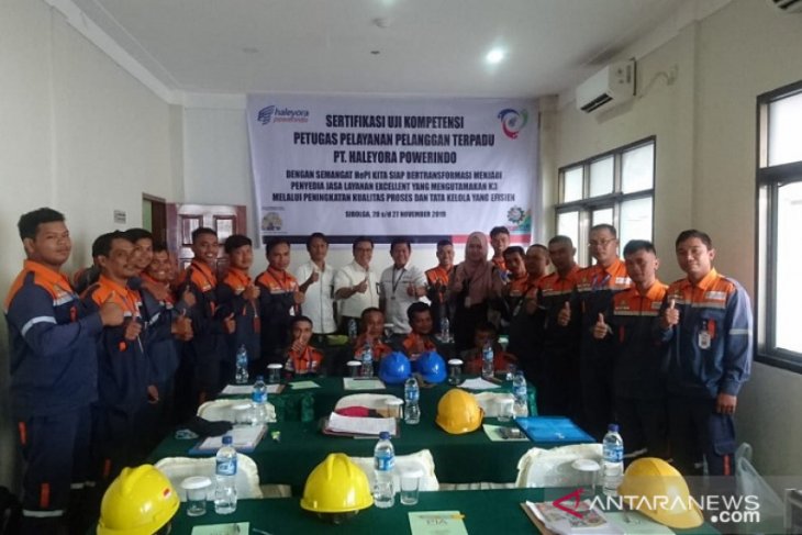 PT Haleyora Powerindo gelar sertifikasi petugas Yangandu
