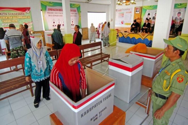 Pilkades serentak di Kabupaten Tegal