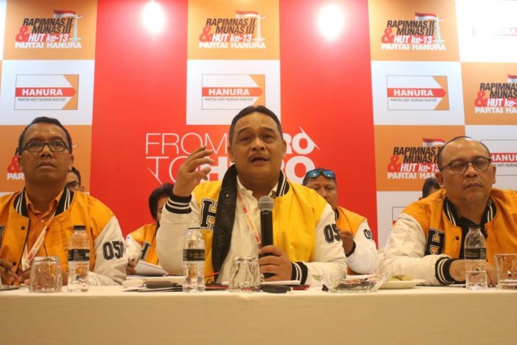Rapimnas Partai Hanura sepakati OSO kembali jabat Ketum