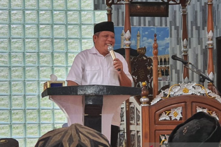 Bupati Muda bangga Masjid Misbahuddin Kalimas dari hasil panen
