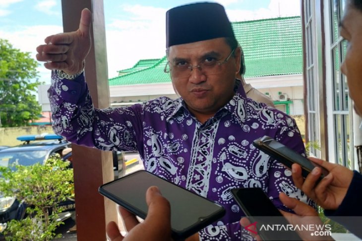 Pemprov Babel intensifkan penyemprotan desinfektan di tempat umum