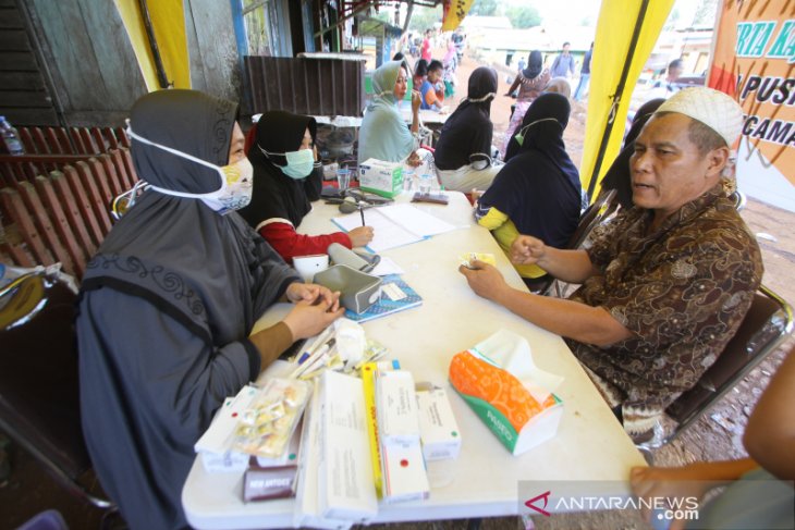 Pemeriksaan Kesehatan Warga Di Desa Sungai Bali