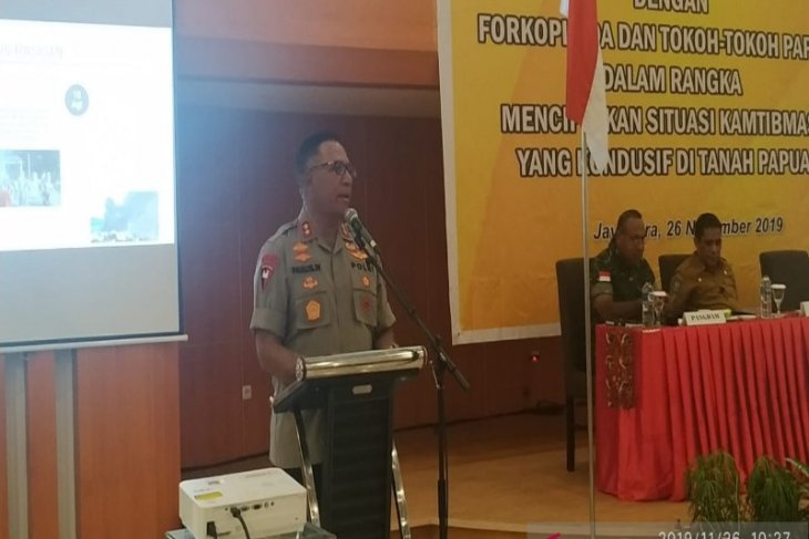 Papua police chief chairs meeting before OPM's anniversary