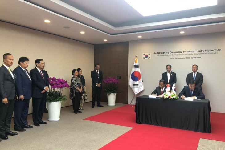 Menko Luhut senang, Hyundai jadikan Indonesia basis produksi