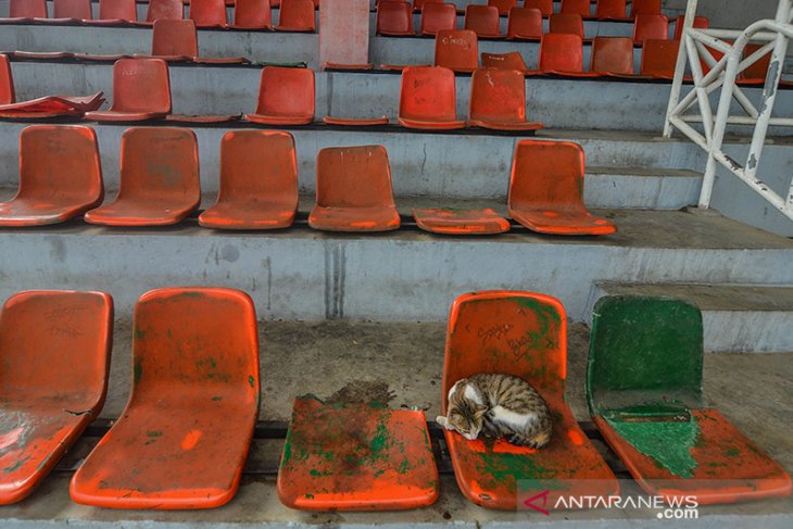 Stadion Wiradadaha Tidak Terawat