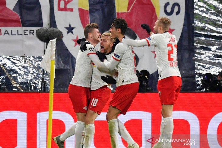 Liga Champions: Dwigol Emil Forsberg amankan Leipzig ke babak gugur